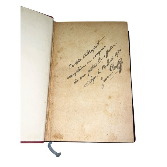 George Sand Mauprat 1927 French Edition Hardcover Calmann-Lévy Antique Book - Picture 8 of 8